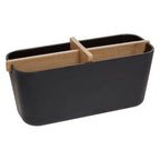 Black 4 Section Organiser | Canyon