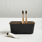 Black 4 Section Organiser | Canyon