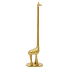 Gold Finish Giraffe Toilet Roll Holder | Fauna