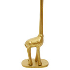 Gold Finish Giraffe Toilet Roll Holder | Fauna