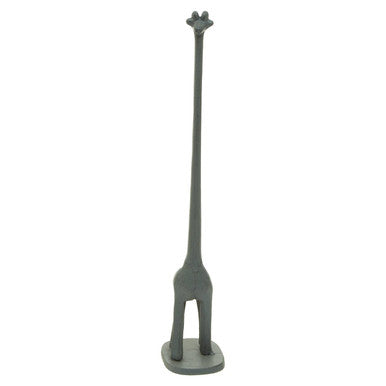Grey Finish Giraffe Toilet Roll Holder | Fauna