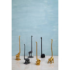 Gold Finish Elephant Toilet Roll Holder | Fauna