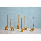 Gold Finish Elephant Toilet Roll Holder | Fauna