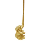 Gold Finish Elephant Toilet Roll Holder | Fauna