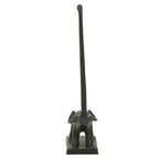 Black Finish Elephant Toilet Roll Holder | Fauna