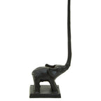 Black Finish Elephant Toilet Roll Holder | Fauna