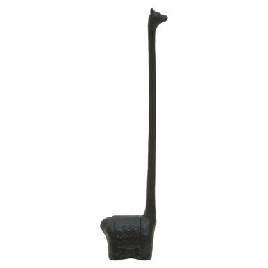 Black Finish Llama Toilet Roll Holder | Fauna
