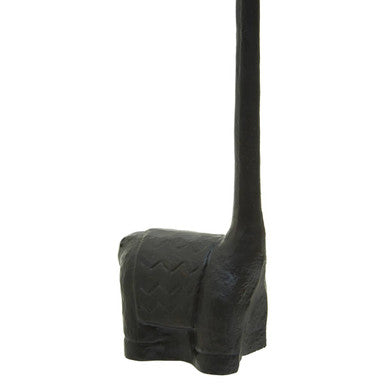 Black Finish Llama Toilet Roll Holder | Fauna
