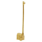 Gold Finish Llama Toilet Roll Holder | Fauna