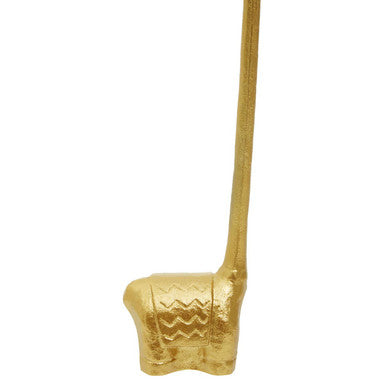 Gold Finish Llama Toilet Roll Holder | Fauna