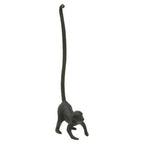 Black Finish Monkey Toilet Roll Holder | Fauna