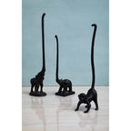 Black Finish Monkey Toilet Roll Holder | Fauna