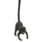 Black Finish Monkey Toilet Roll Holder | Fauna