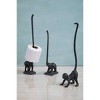 Grey Finish Monkey Toilet Roll Holder | Fauna
