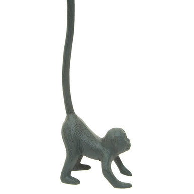 Grey Finish Monkey Toilet Roll Holder | Fauna