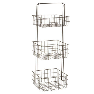 Three Tier Black Storage Caddy | Kirby