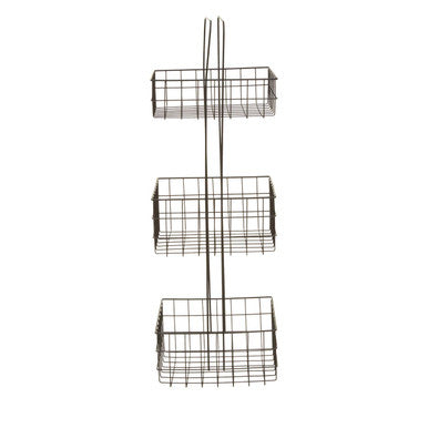 Three Tier Black Storage Caddy | Kirby