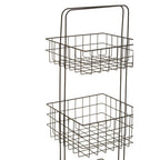 Three Tier Black Storage Caddy | Kirby