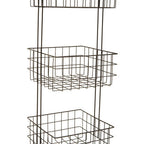 Three Tier Black Storage Caddy | Kirby
