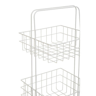 Three Tier White Storage Caddy | Kirby