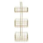 Three Tier Gold Finish Storage Caddy | Kirby