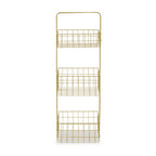 Three Tier Gold Finish Storage Caddy | Kirby