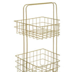Three Tier Gold Finish Storage Caddy | Kirby