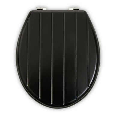 Black Panel Effect Toilet Seat | Brooks