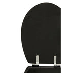 Black Panel Effect Toilet Seat | Brooks