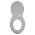 Grey Panel Effect Toilet Seat | Brooks