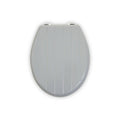 Grey Panel Effect Toilet Seat | Brooks