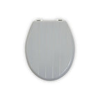 Grey Panel Effect Toilet Seat | Brooks