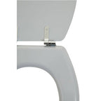 Grey Panel Effect Toilet Seat | Brooks
