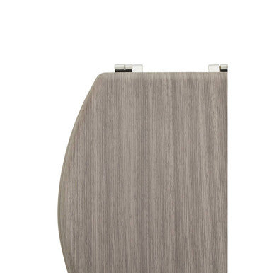 Grey Wood Toilet Seat | Brooks