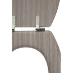 Grey Wood Toilet Seat | Brooks