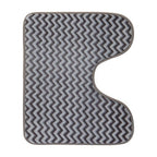 Chevron Bath and Pedestal Mat Set | Soak