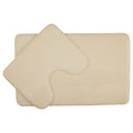 Cream Finish Bath Mat Set | Soak