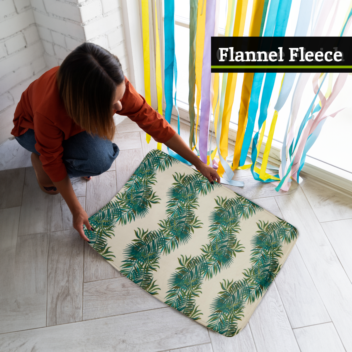 Winter Palm Leaf Mat | Soak