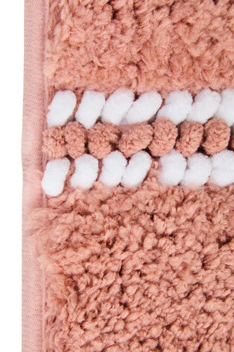 Small Dusky Pink Bath Mat | Soak