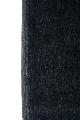 Charcoal Grey Bath and Pedestal Mat Set | Soak