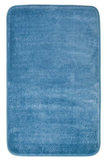 Denim Blue Bath and Pedestal Mat Set | Soak