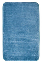 Denim Blue Bath and Pedestal Mat Set | Soak