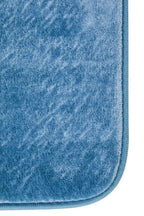 Denim Blue Bath and Pedestal Mat Set | Soak