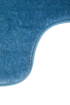 Denim Blue Bath and Pedestal Mat Set | Soak