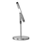 Silver Effect Metal Swivel Table Mirror | Marisha