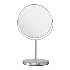 Silver Effect Metal Swivel Table Mirror | Marisha
