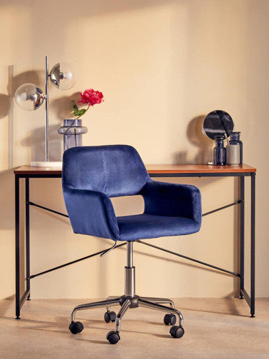 Silver Effect Metal Swivel Table Mirror | Marisha