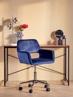 Silver Effect Metal Swivel Table Mirror | Marisha