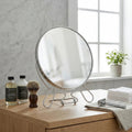 Silver Effect 2 Sided Large Shaving Mirror | Mison