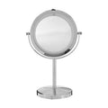 Chrome LED Table Mirror | Clara